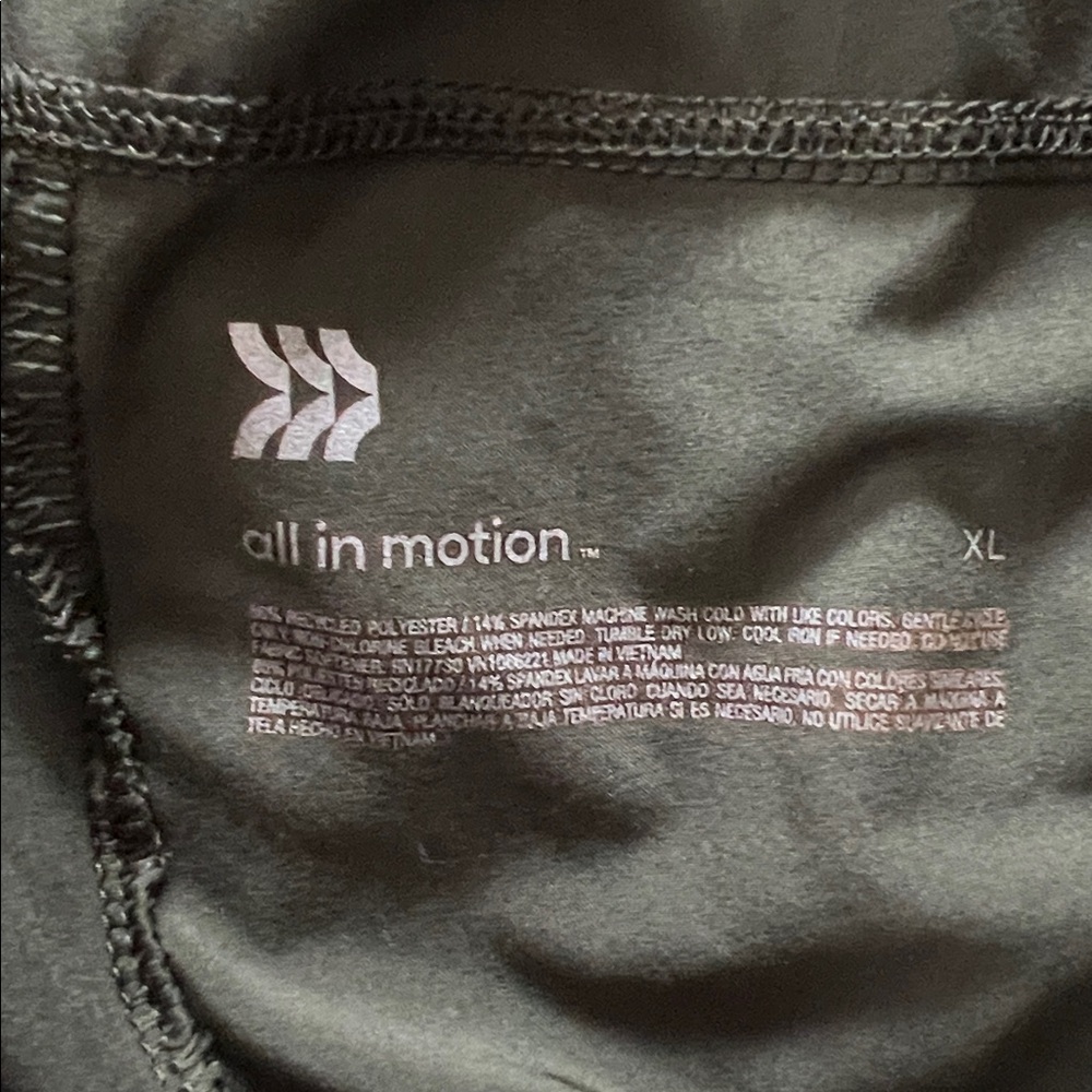 Women’s All in Motion Green Jogger Cargo Pants Size XL - Picture 4 of 10